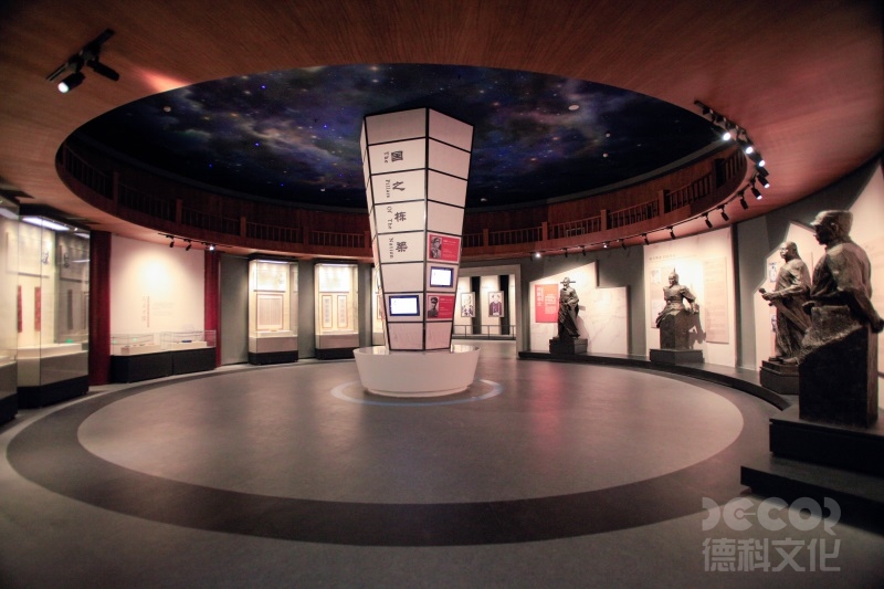 數(shù)字博物館裝修公司對(duì)特殊造型展墻如何預(yù)埋線路？